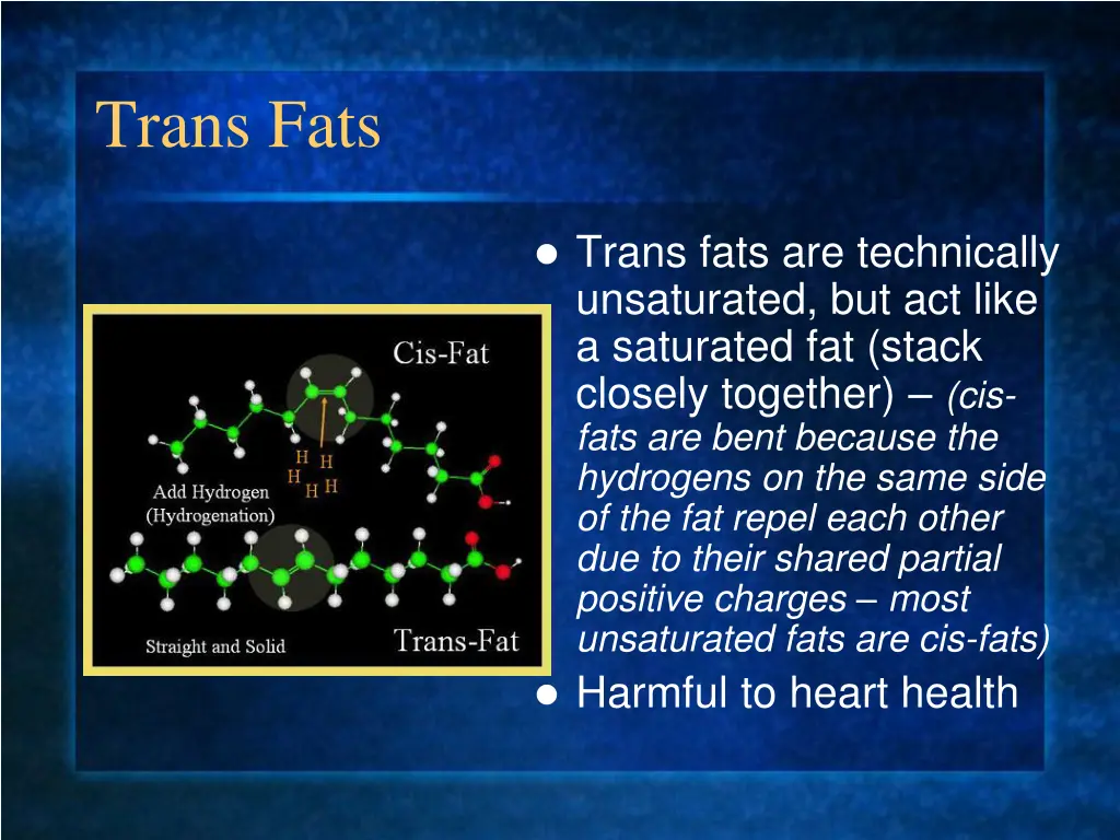 trans fats