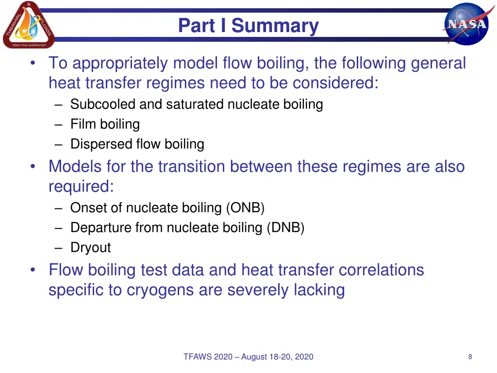 part i summary
