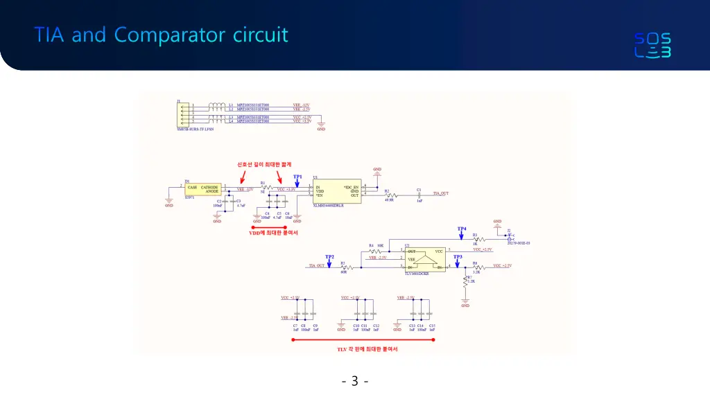 tia and comparator circuit