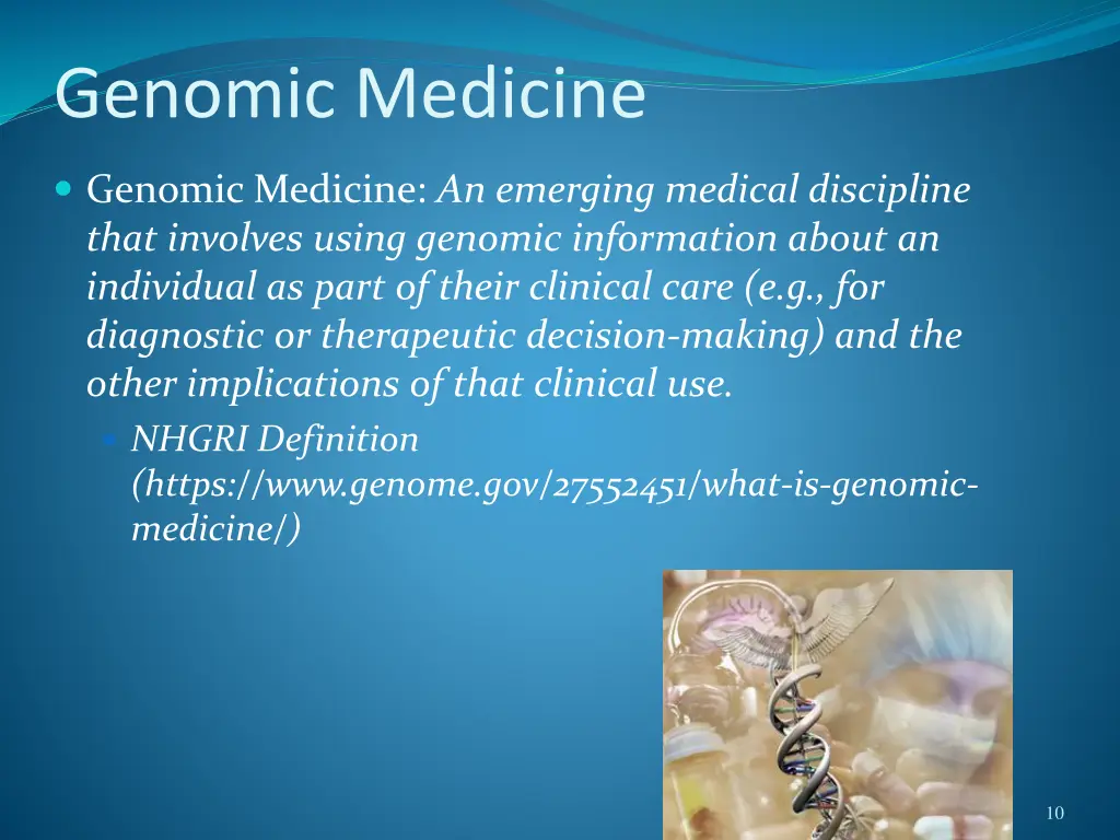 genomic medicine