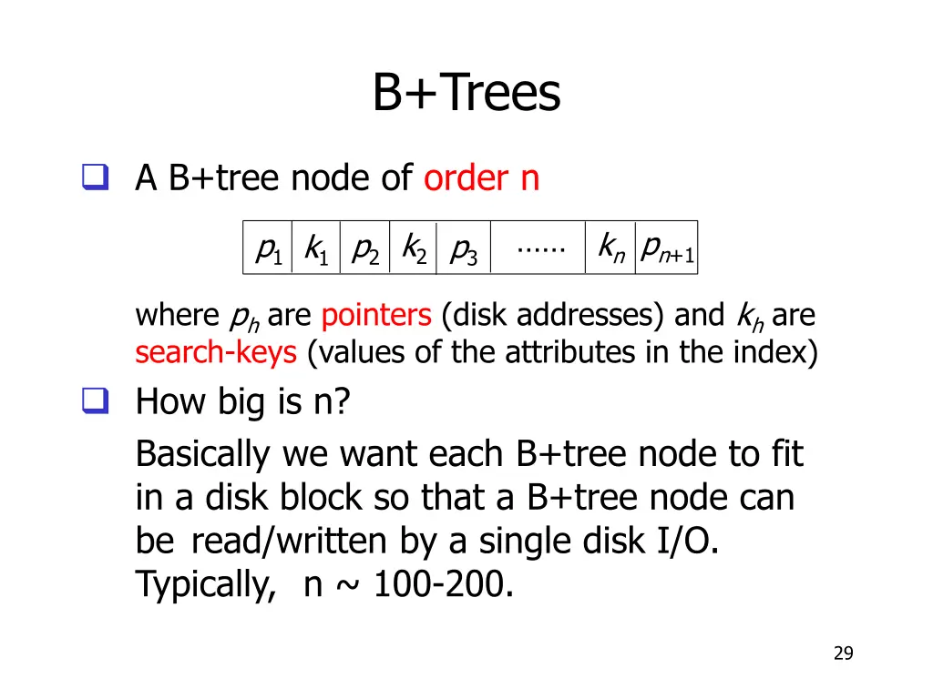 b trees 2