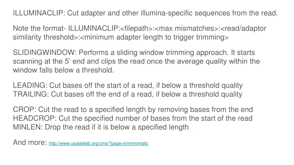 illuminaclip cut adapter and other illumina