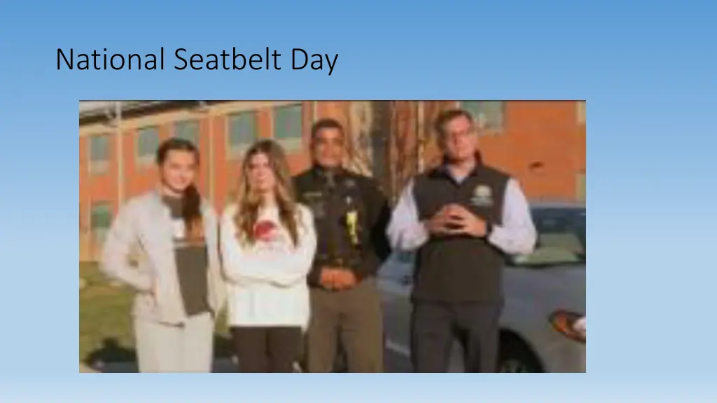 national seatbelt day 1