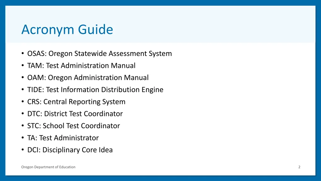 acronym guide