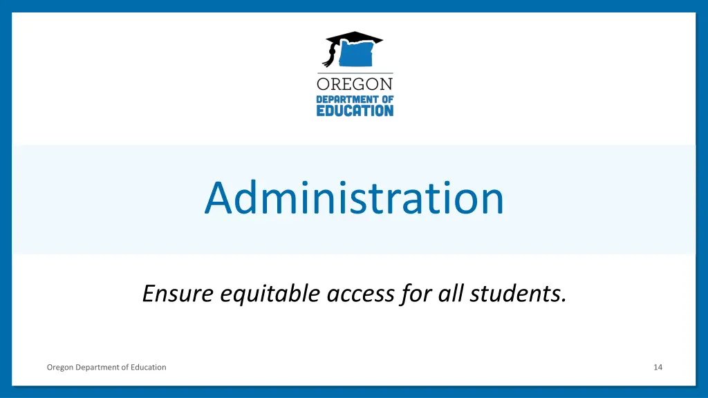 administration