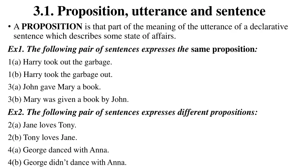 3 1 proposition utterance and sentence