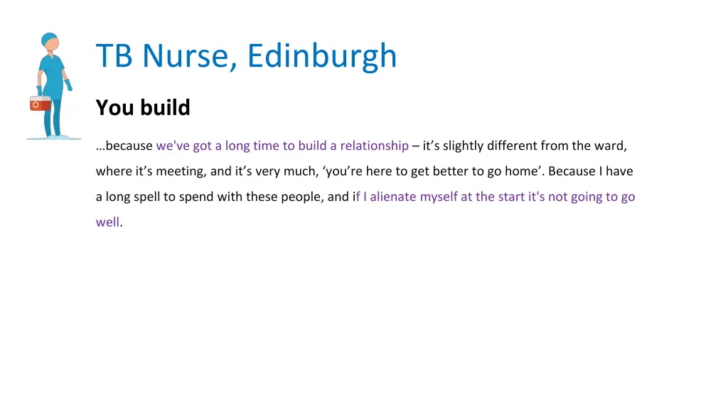 tb nurse edinburgh