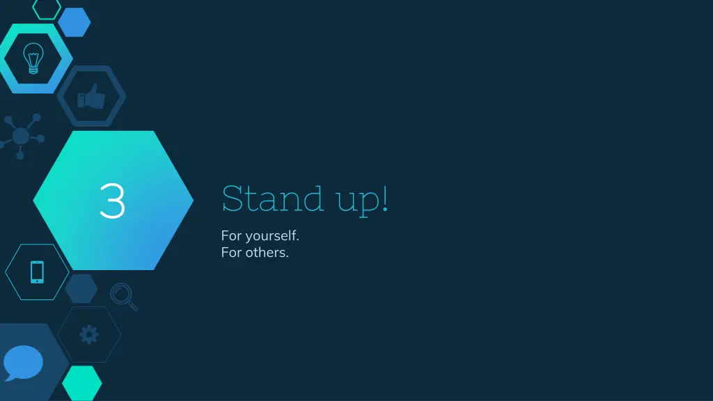 stand up