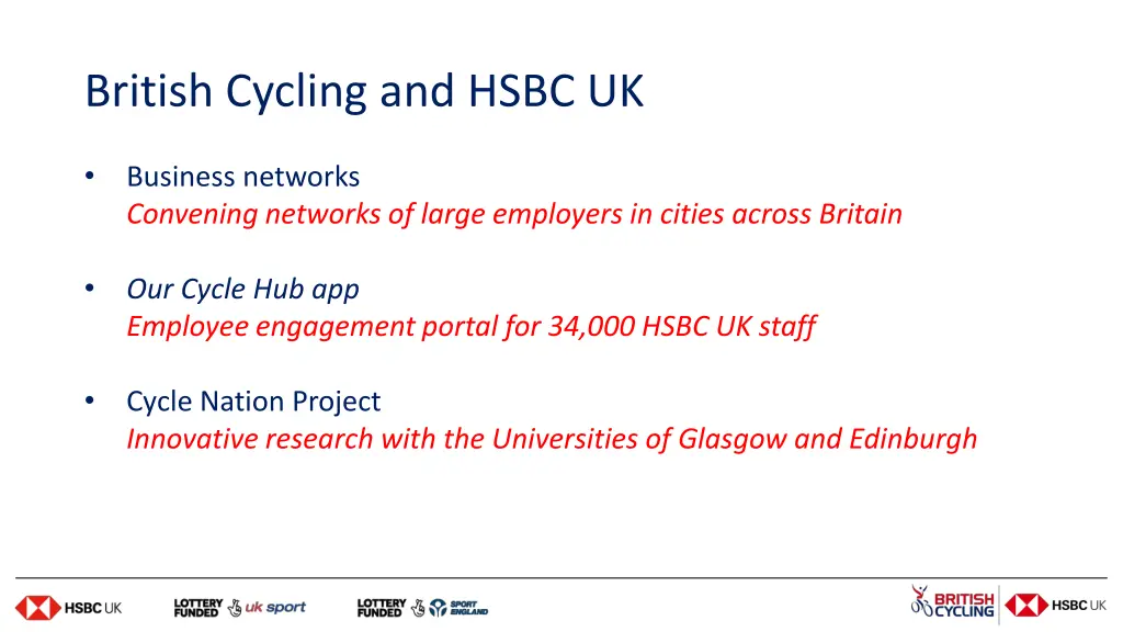 british cycling and hsbc uk 2