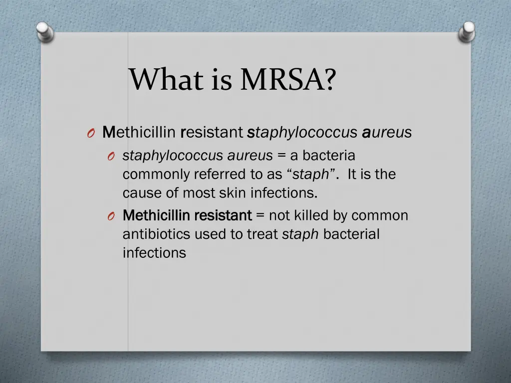 what is mrsa