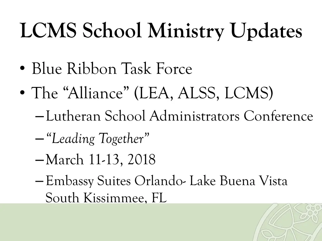 lcms school ministry updates 7