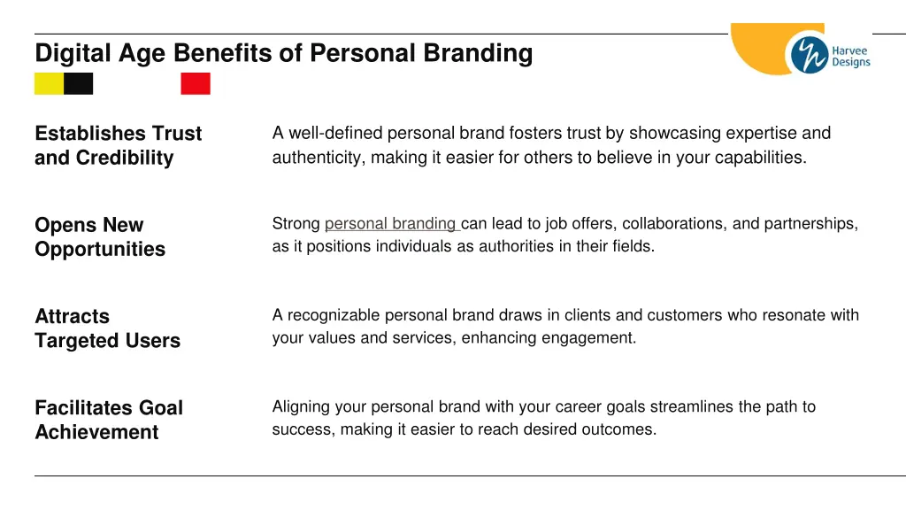 digital age benefits of personal branding