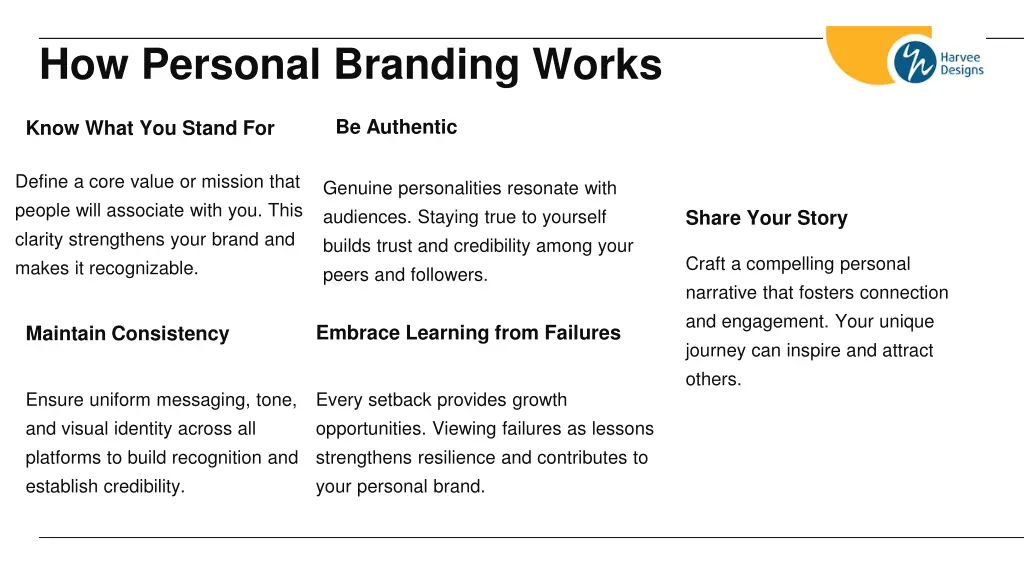 how personal branding works