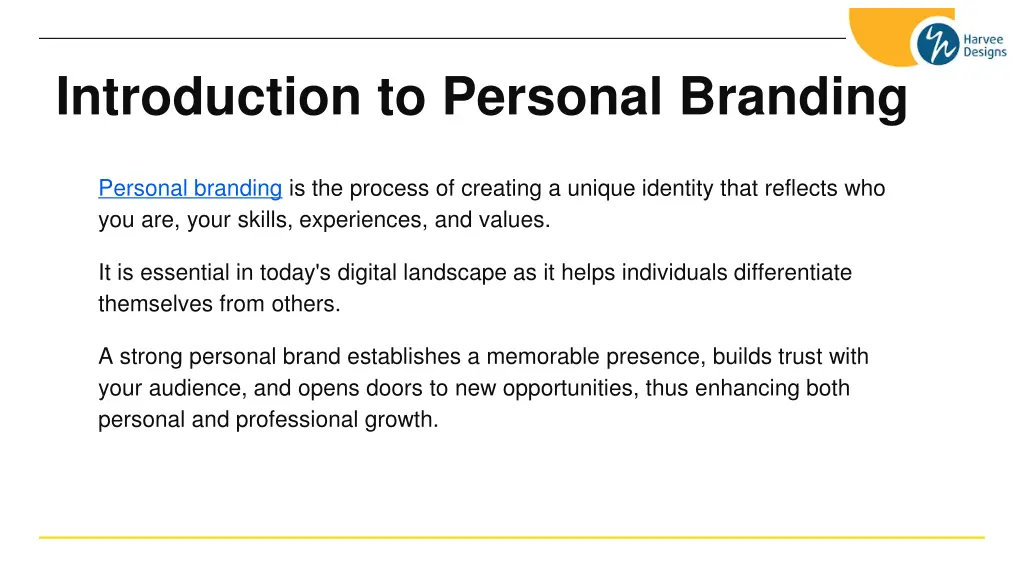introduction to personal branding