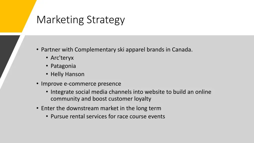 marketing strategy