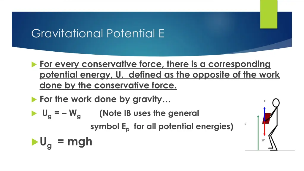 gravitational potential e
