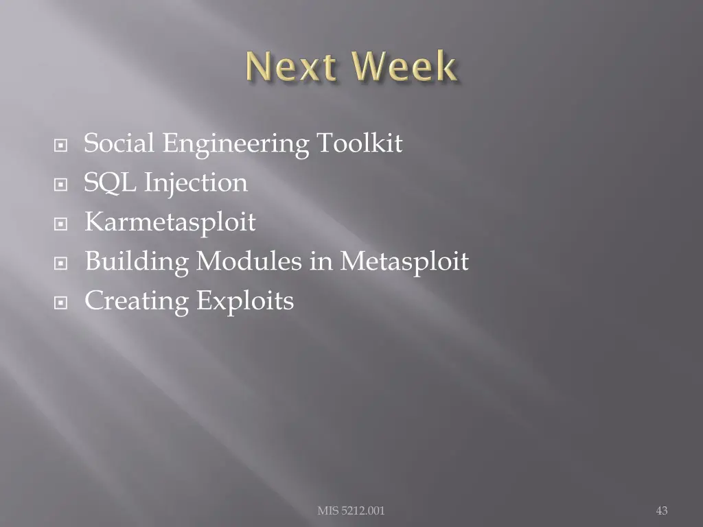 social engineering toolkit sql injection