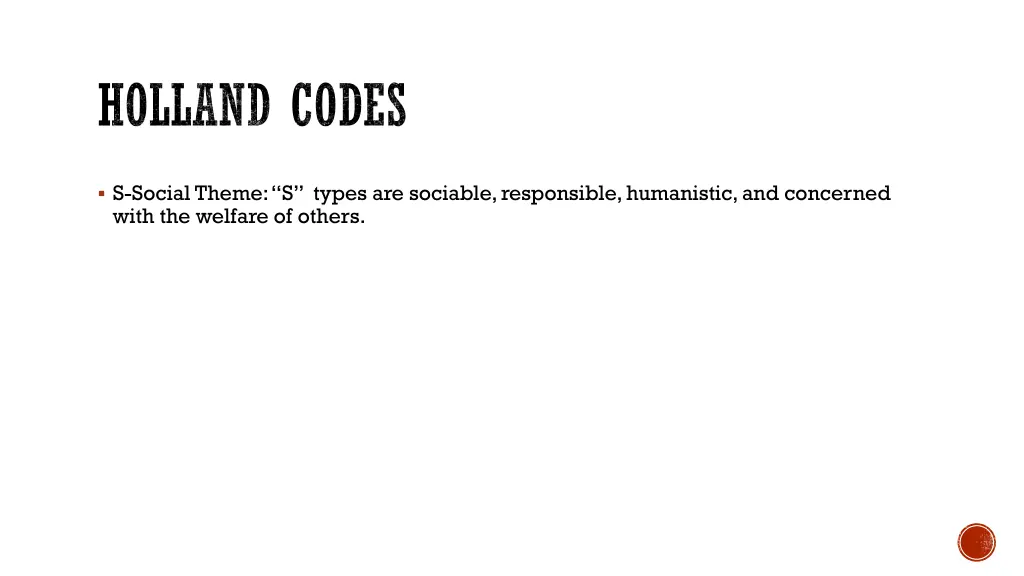 holland codes 3