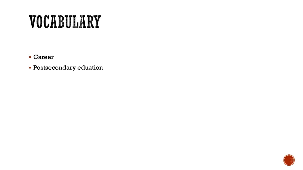 vocabulary