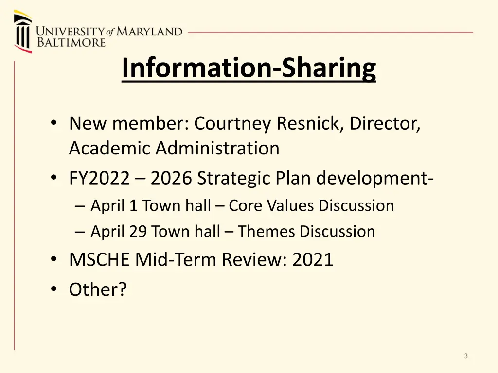 information sharing