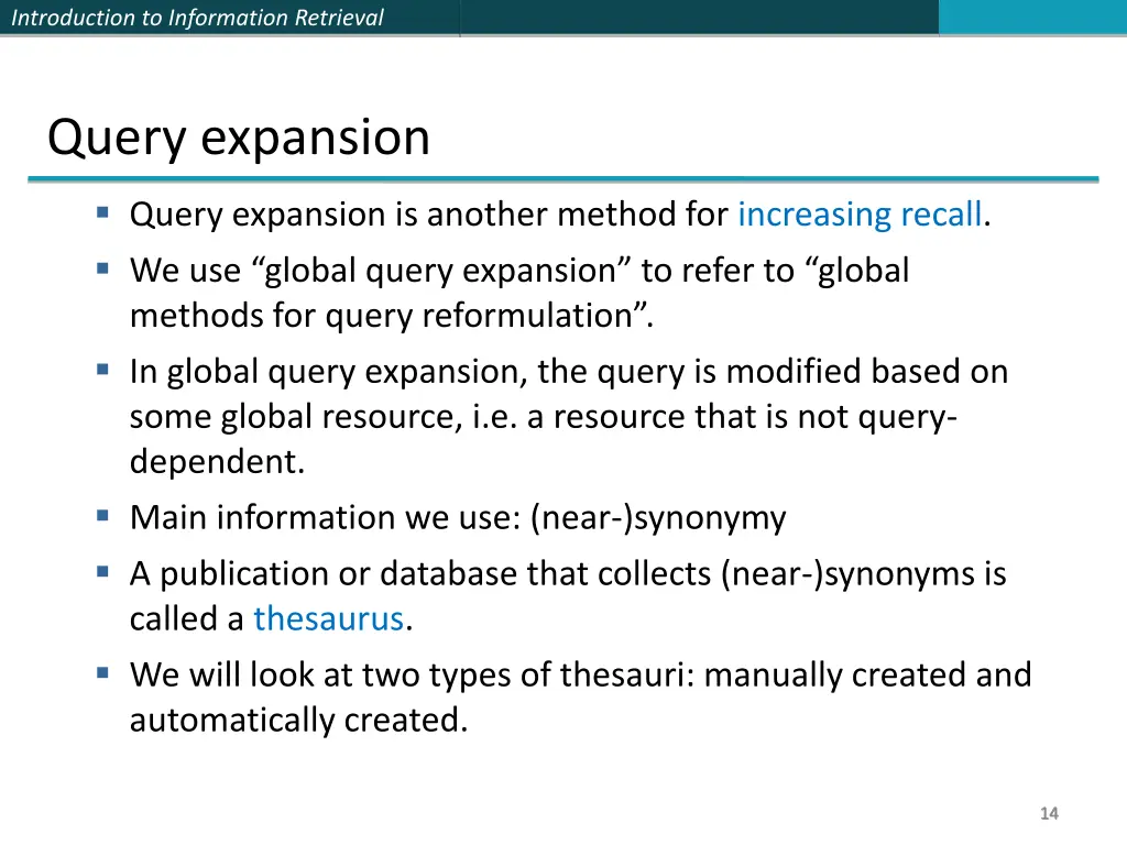 introduction to information retrieval 13