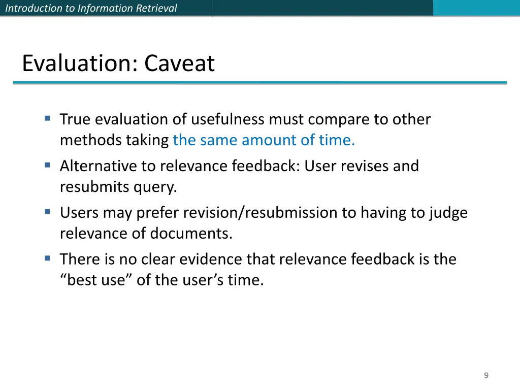introduction to information retrieval 8
