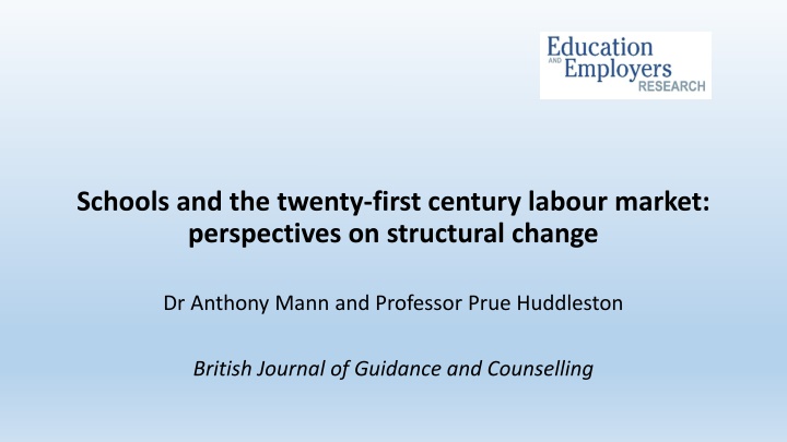 schools and the twenty first century labour