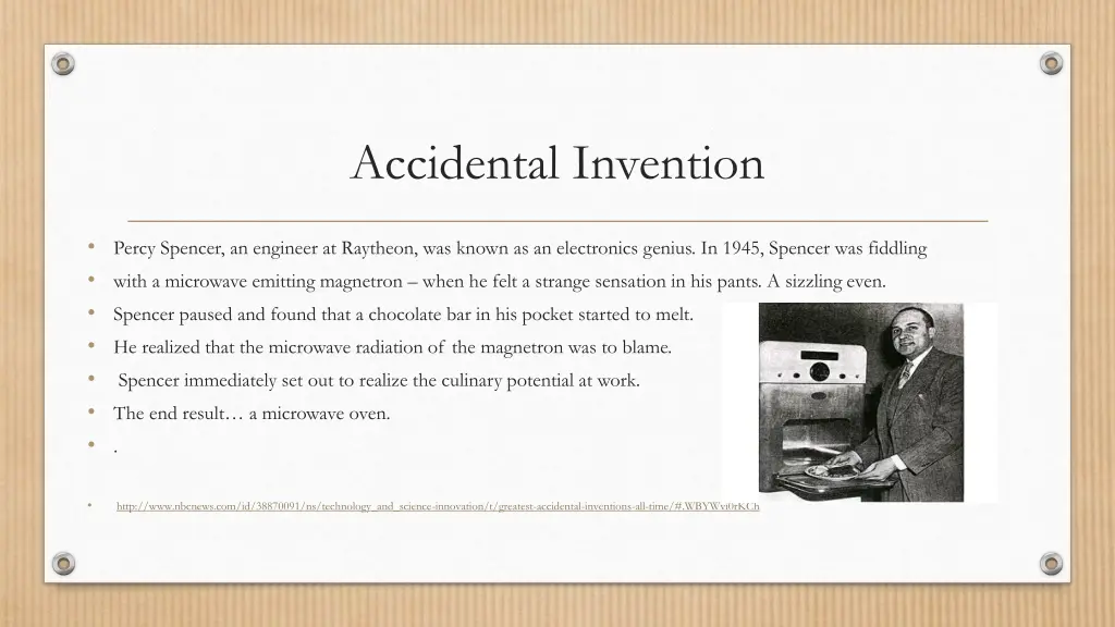 accidental invention