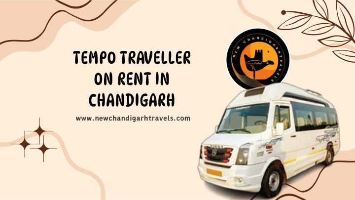 tempo traveller on rent in chandigarh