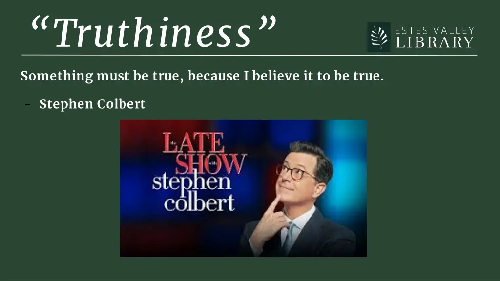 truthiness