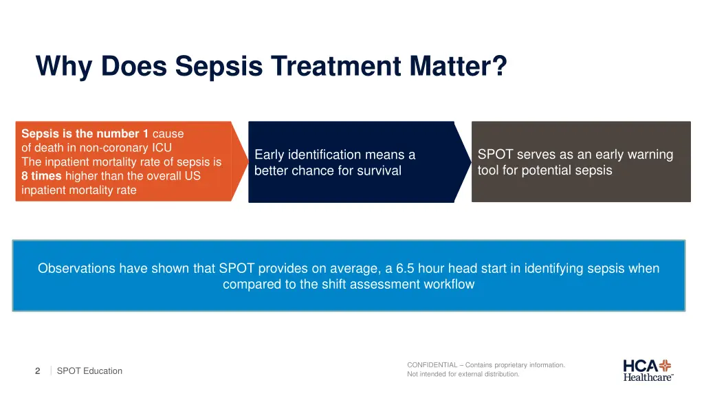 why does sepsis treatment matter