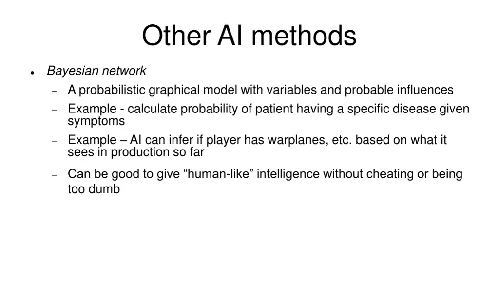 other ai methods