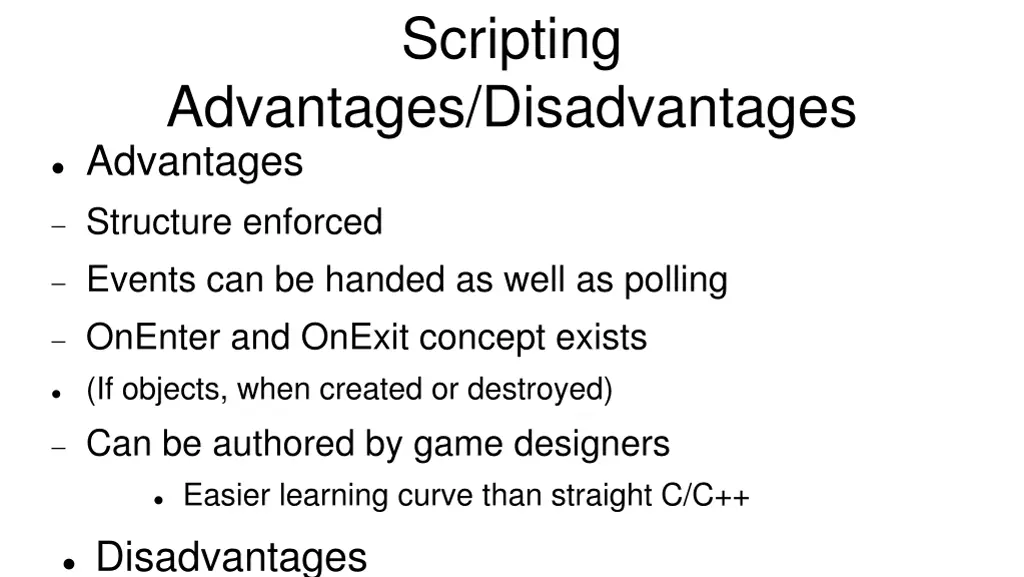 scripting