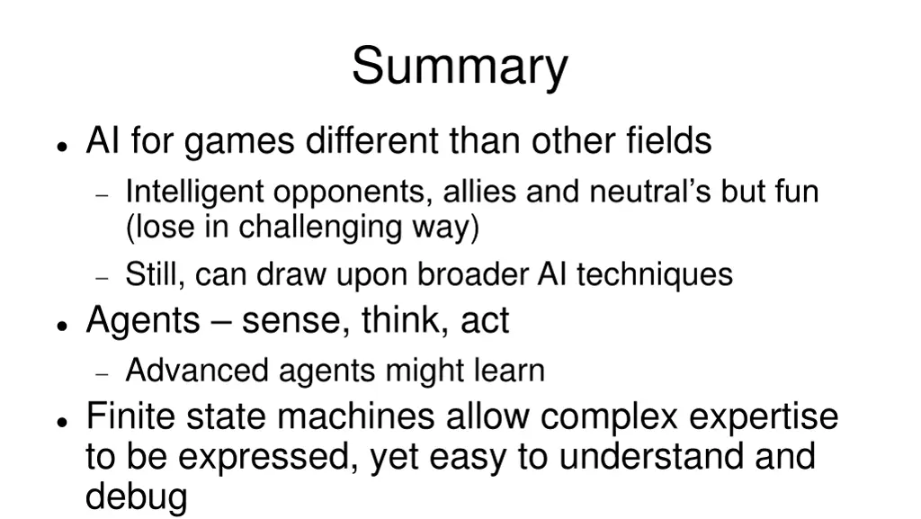 summary