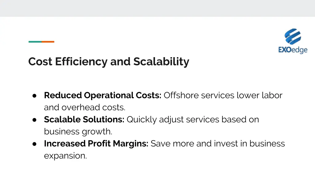 cost efficiency and scalability