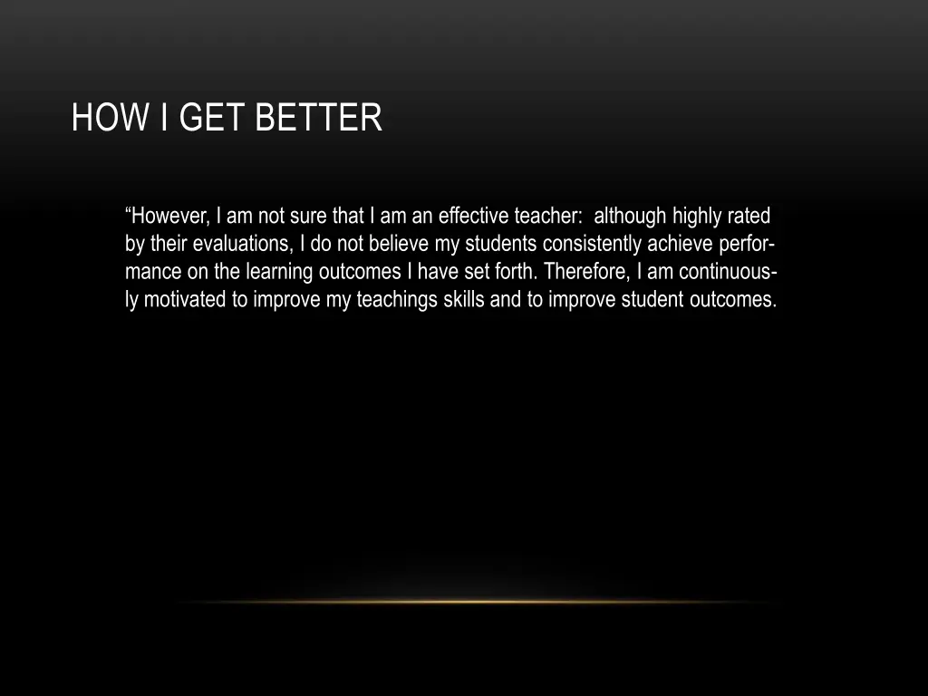 how i get better 1