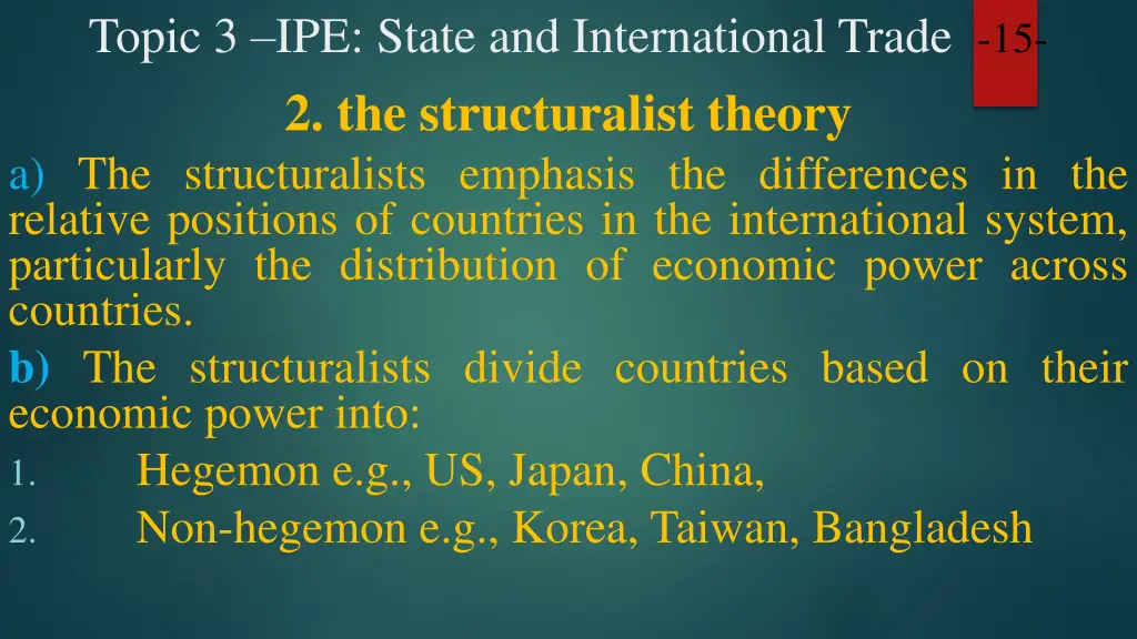 topic 3 ipe state and international trade 13