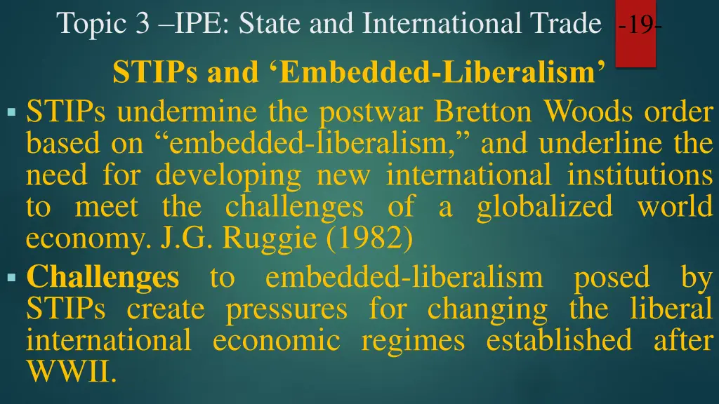 topic 3 ipe state and international trade 17