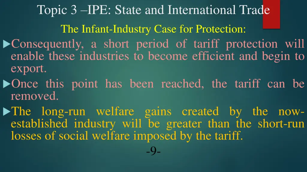 topic 3 ipe state and international trade 7