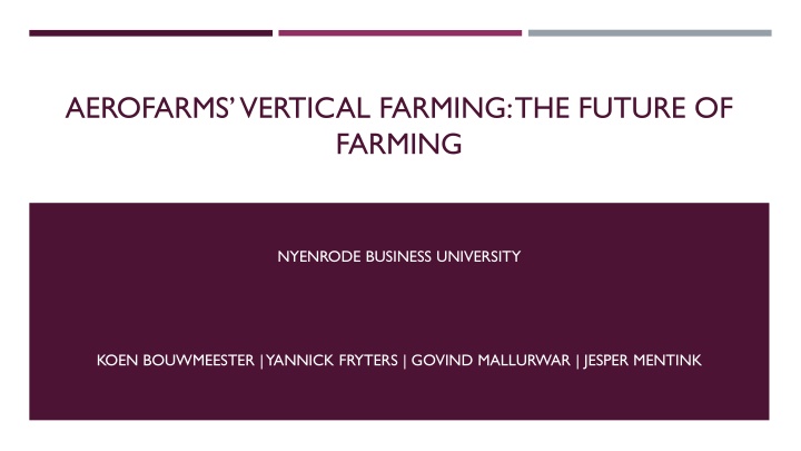 aerofarms vertical farming the future of farming
