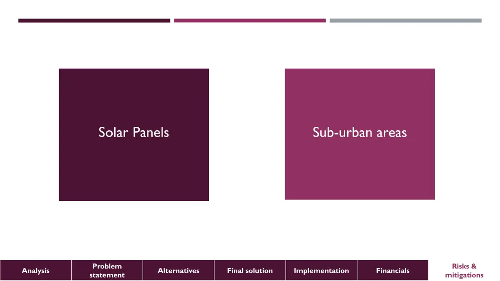 solar panels