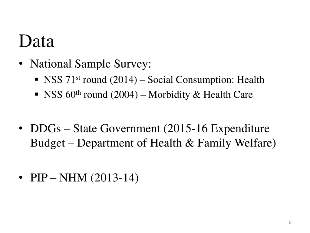 data national sample survey nss 71 st round 2014