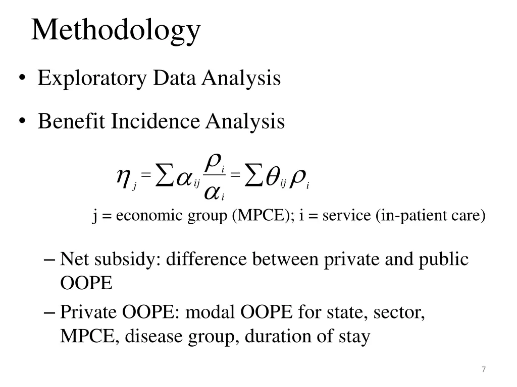 methodology
