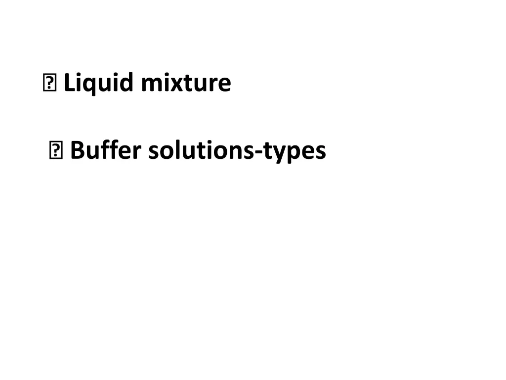 liquid mixture