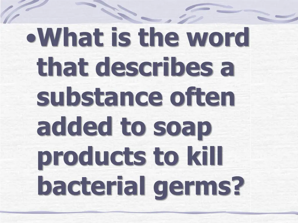 what is the word that describes a substance often