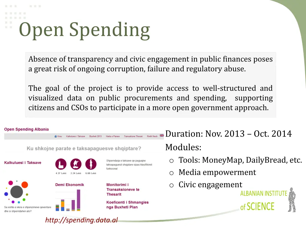 open spending