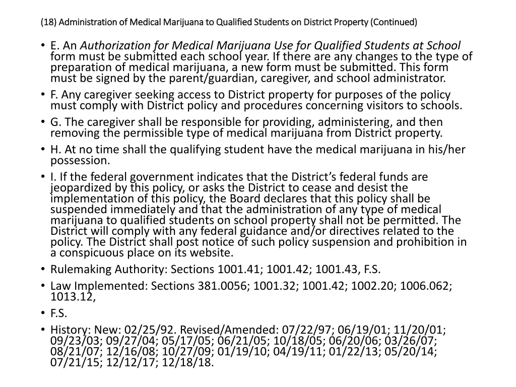 18 administration of medical marijuana 1