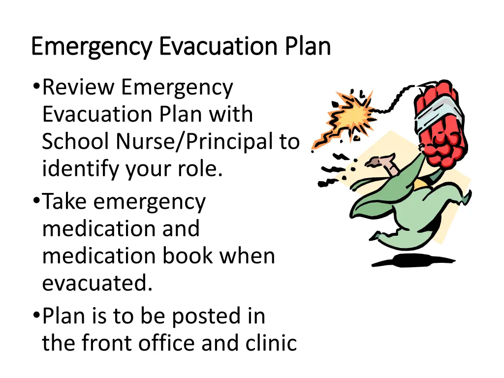 emergency evacuation plan emergency evacuation
