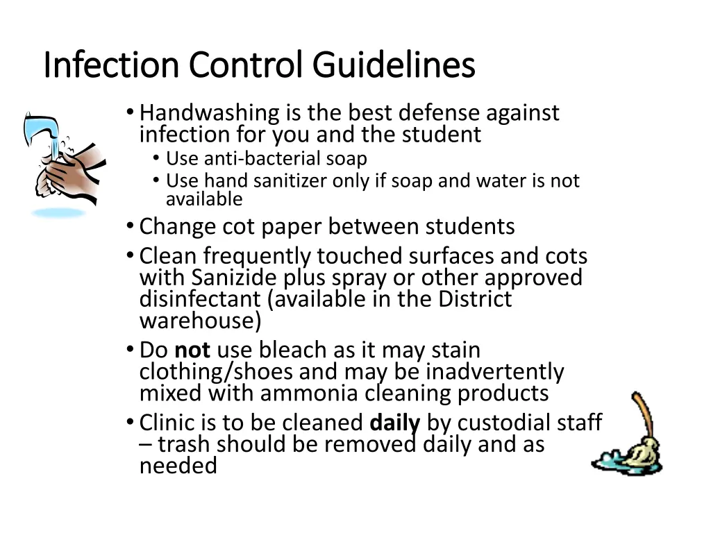 infection control guidelines infection control