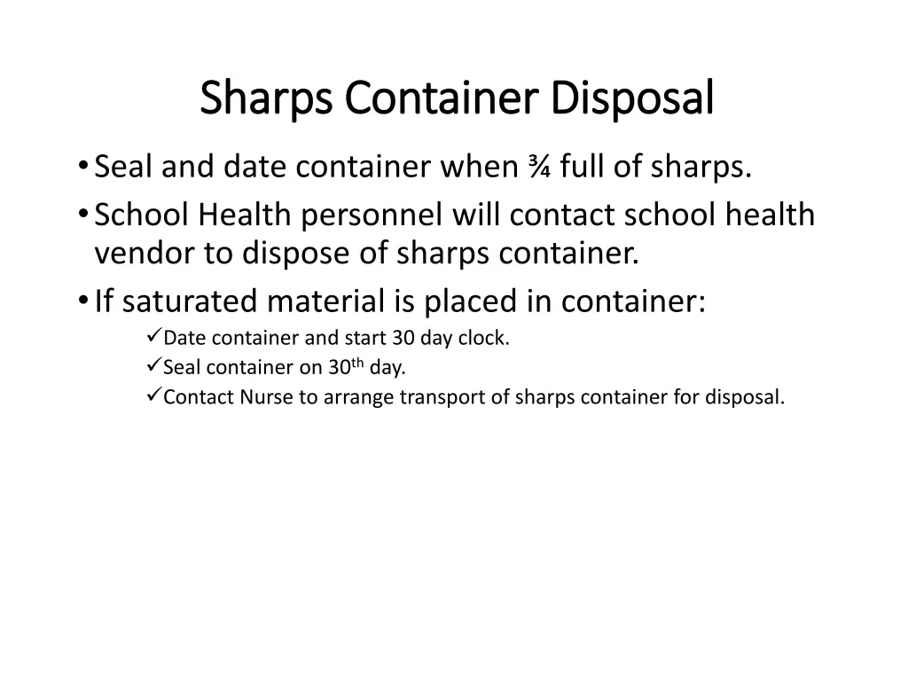 sharps container disposal sharps container